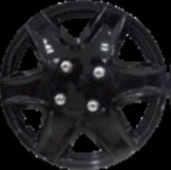 CLEARANCE WHEEL COVER SET 13" BLACK LACQUER