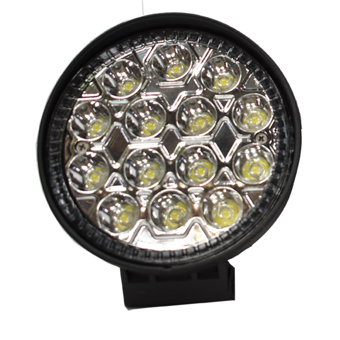LED D/LAMP ROUND 4.5" 10-30V, 42W (14x3w) (Each)