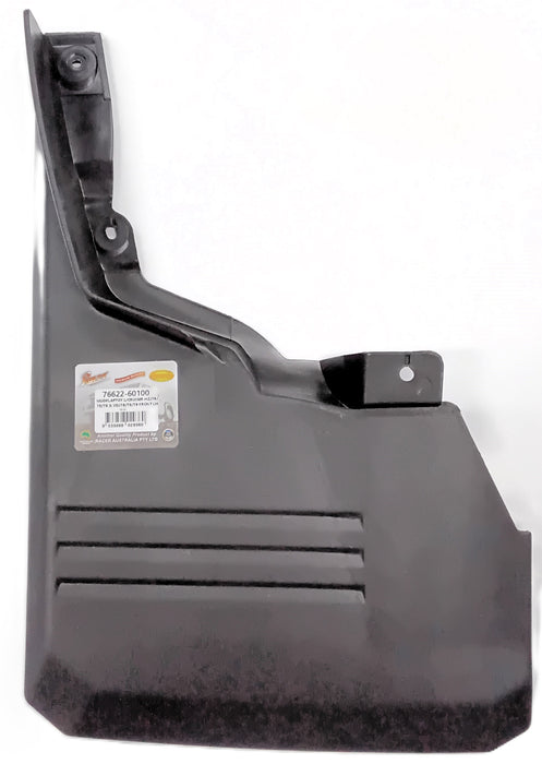 MUDFLAP SUITABLE FOR TOY L/CRUISER HZJ76/78/79 & VDJ76/78/79 FRONT LH