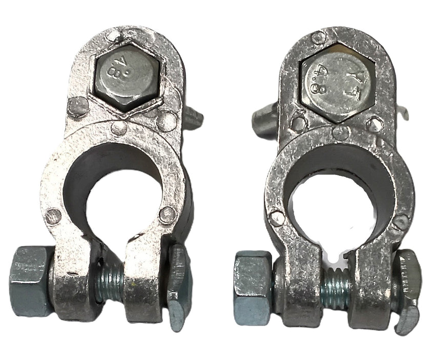 B/TERM WING NUT ALUMINIUM STD POST (CARDED POS & NEG SET)