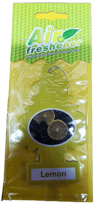 AIR FRESHENER, HANGING TREE, LEMON FRAGRANCE