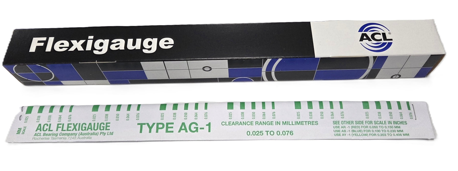 FLEXIGAUGE (PLASTIGAUGE) GREEN (Per Strip) (0.001-0.003 inch/ 0.025-0.076mm)
