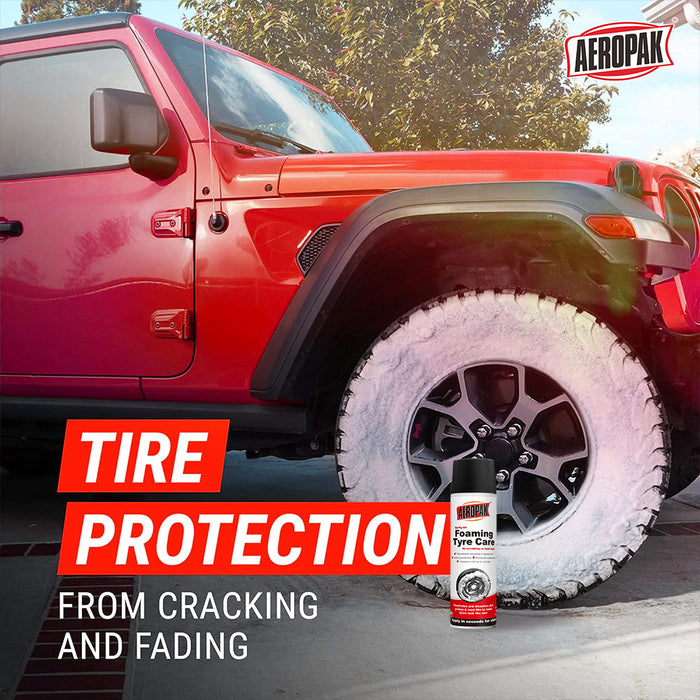 AEROPAK FOAMING TYRE CARE 500ml