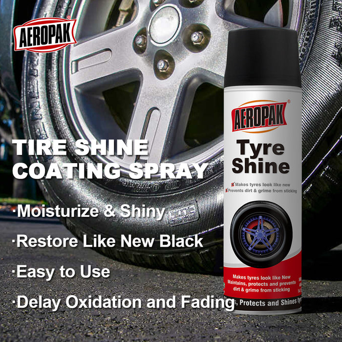 AEROPAK TYRE SHINE 500ml