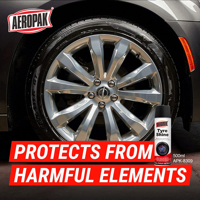 AEROPAK TYRE SHINE 500ml