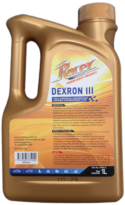 ATF FLUID DEXIII 1Lt