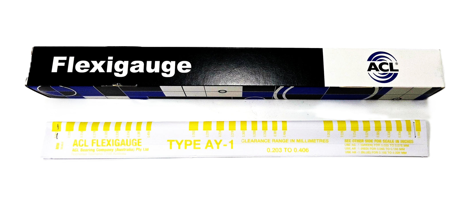 FLEXIGAUGE (PLASTIGAUGE) YELLOW (Per Strip) (0.008-0.016inch / 0.203-.0406mm)