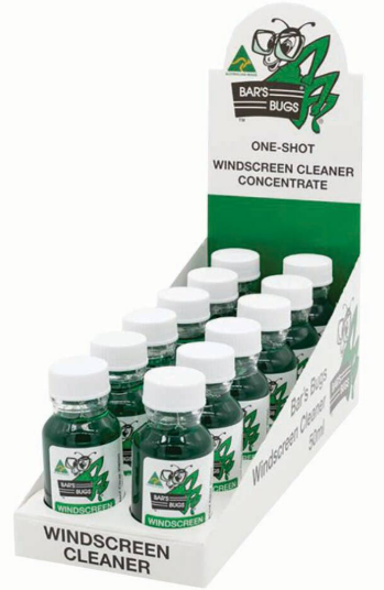 BARS "ONE SHOT" SUPERSTRENGTH W/SCREEN CLEANER CONCENTRATE (DISPLAY PA ...