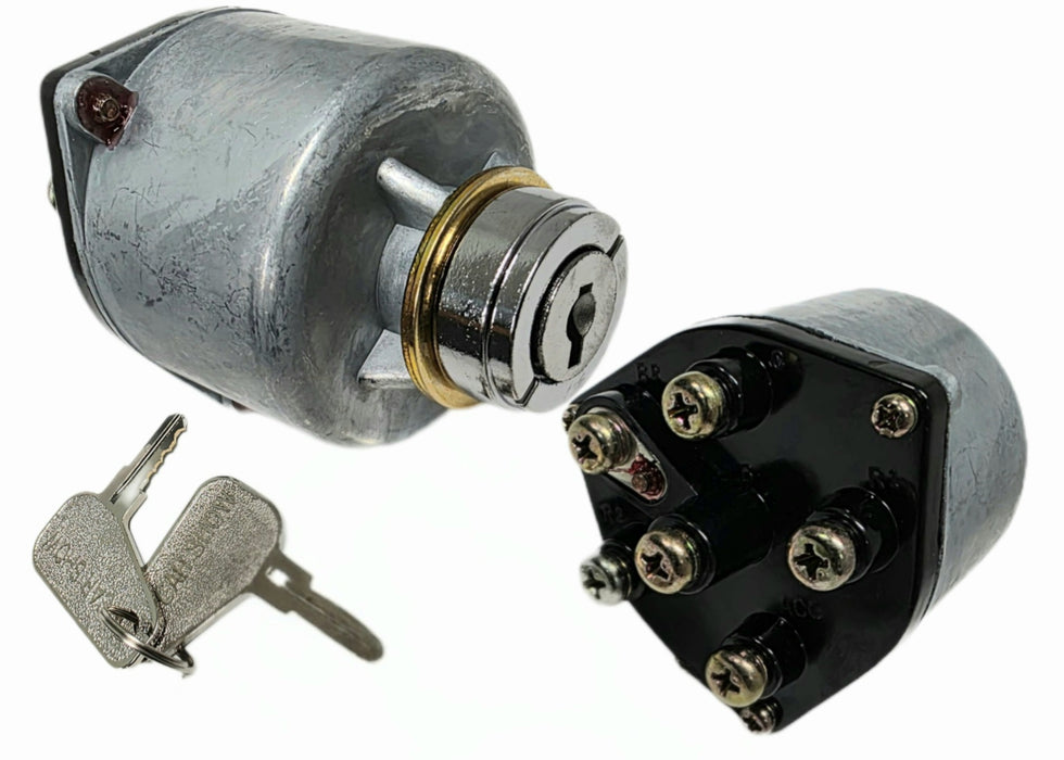 IGNITION SWITCH 6 PIN DIES 24V H/DUTY UNIV