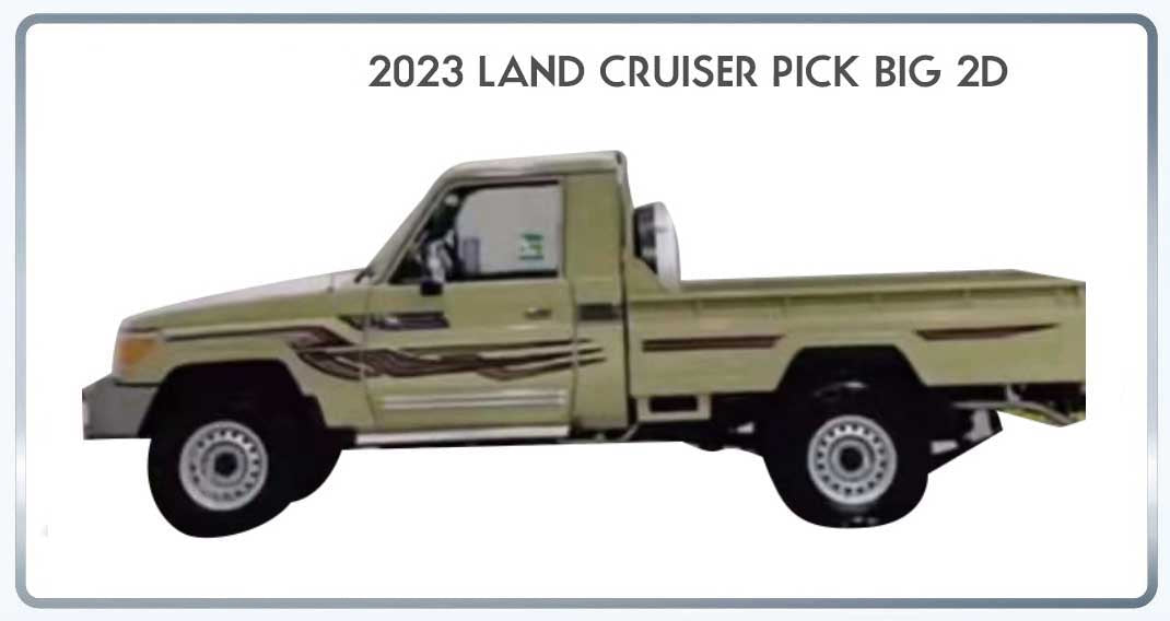 DECAL KIT SUITABLE FOR TOY L/CRUISER HZJ79 2D S/CAB UTE (2023 Style Decal)