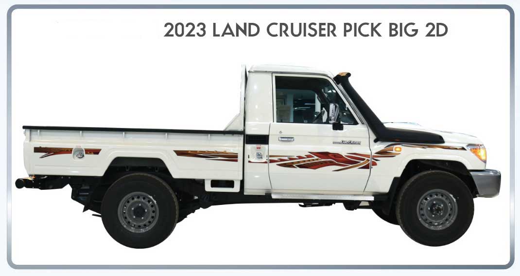 DECAL KIT SUITABLE FOR TOY L/CRUISER HZJ79 2D S/CAB UTE (2023 Style Decal)