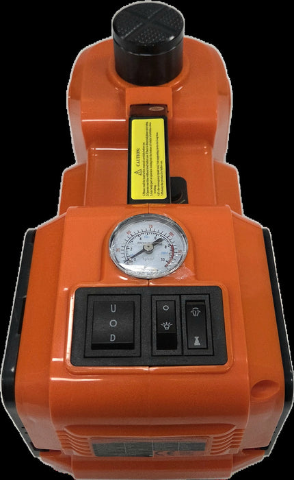 ELECTRIC HYD FLOOR JACK 5 TONNE 12V WITH INFLATOR AND TORCH