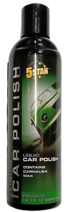LIQUID CAR POLISH 250ml " 5 STAR"