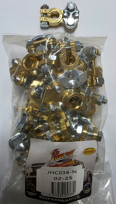 B/TERM SADDLE BRASS SMALL JAP NEG POST (Each)