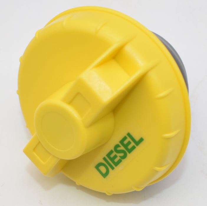 CAP, FUEL SUITABLE FOR TOYOTA LOCKING W/KEY "DIESEL" YELLOW