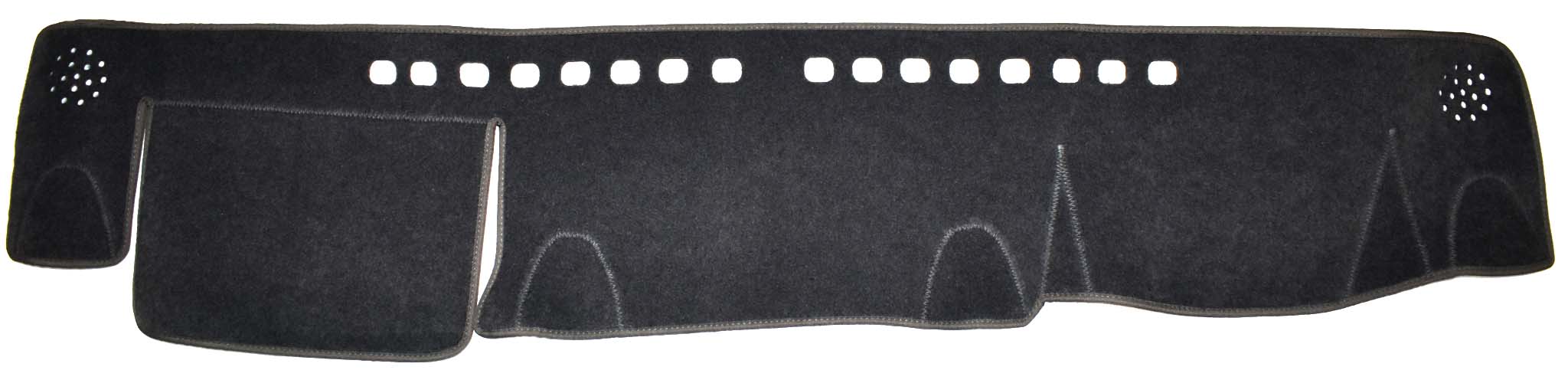 DASH MAT SUITABLE FOR TOY L/C 70 SERIES 2009 - ON CHARCOAL