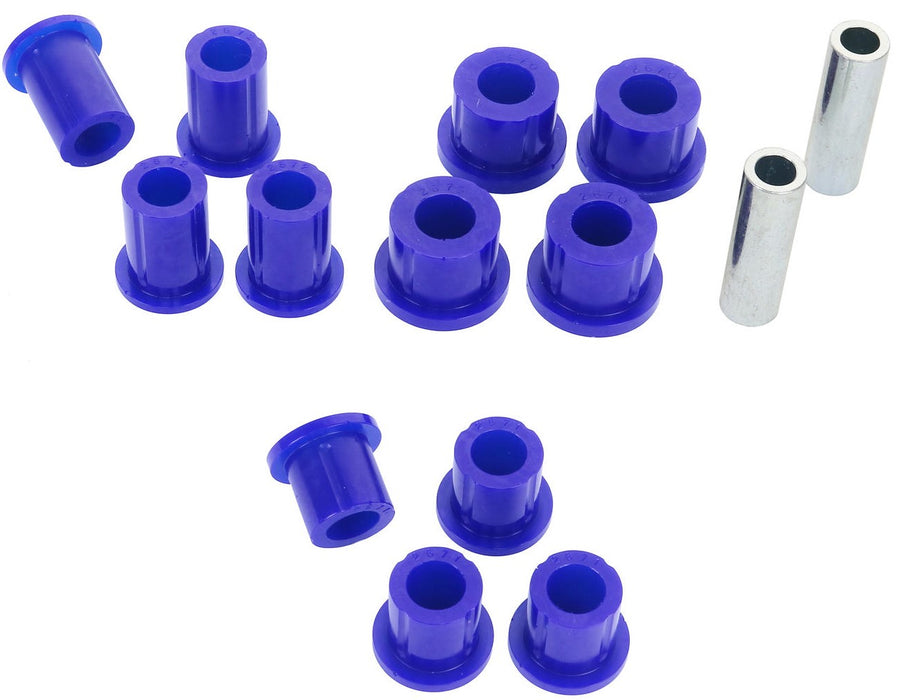 POLY LEAF SPRING BUSH KIT SUITABLE FOR TOY HILUX KUN25/26 GUN125/126 4WD 2005-2025