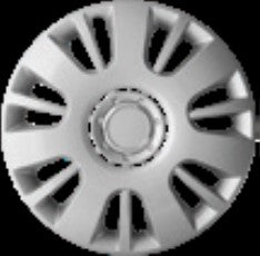 CLEARANCE WHEEL COVER SET 14" SILVER ABS FINISH COAT