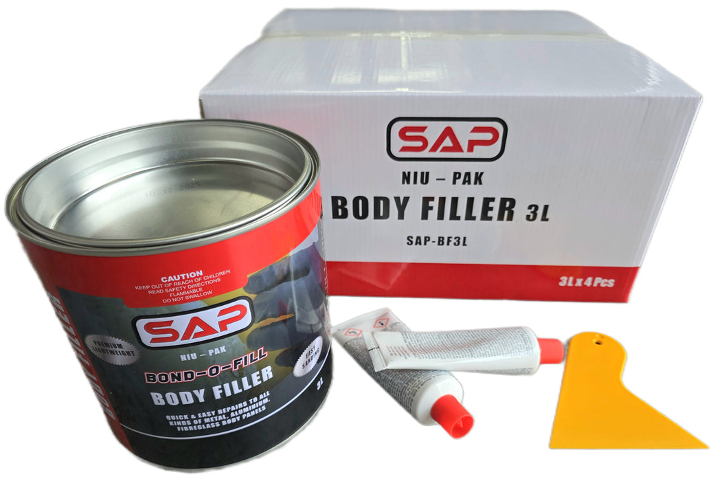 SAP NIU PAK BODY FILLER 3L