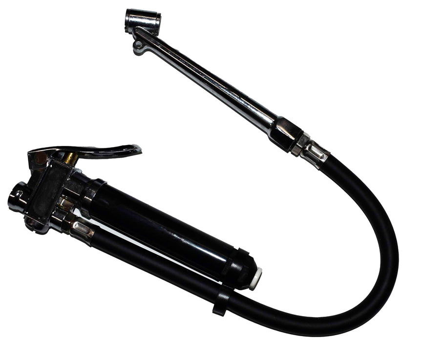 TYRE INFLATOR BARREL / PENCIL STYLE W/GAUGE (DUAL HEAD)