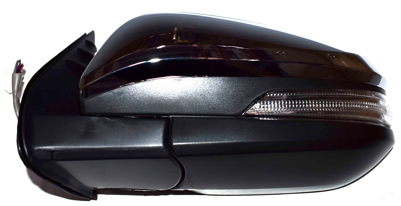 DOOR MIRROR SUITABLE FOR TOY HILUX 2015 on CHROME ELEC W/LIGHT LH (5 Wire)