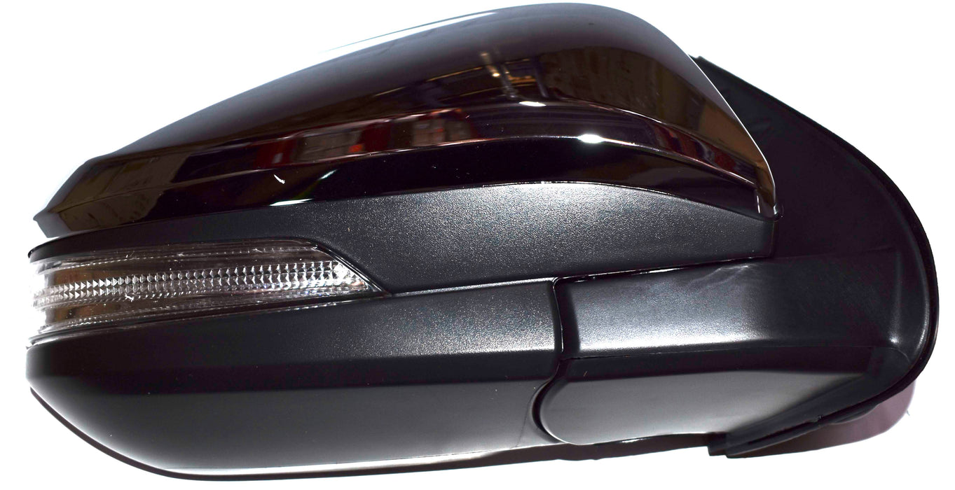 DOOR MIRROR SUITABLE FOR TOY HILUX 2015 on CHROME ELEC W/LIGHT RH (5 Wire)