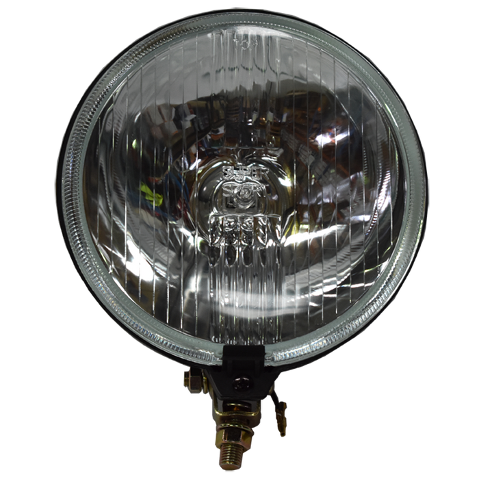 D/LAMP ROUND 160mm CLEAR W/COVER (Each)